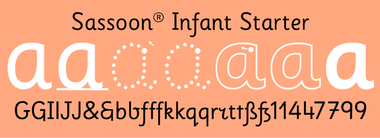 sassoon infant font download